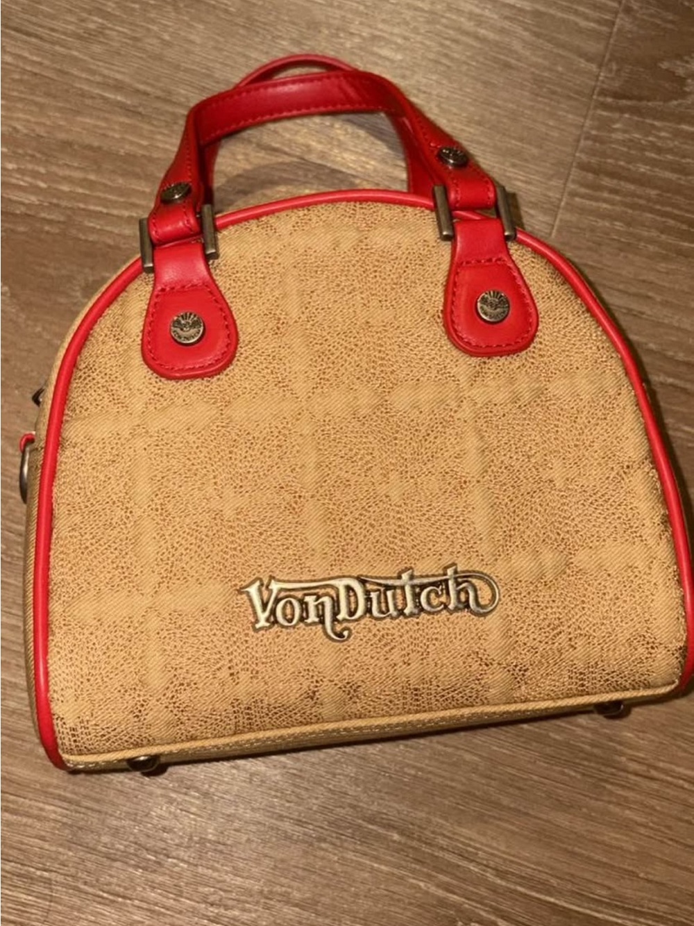 Von Dutch Shoulder/crossbody bowling bag